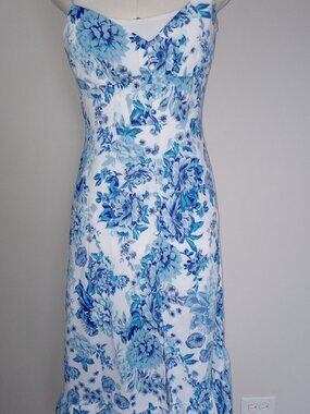 Dilara Maxi Women Blue dress Thatssofetch size 8